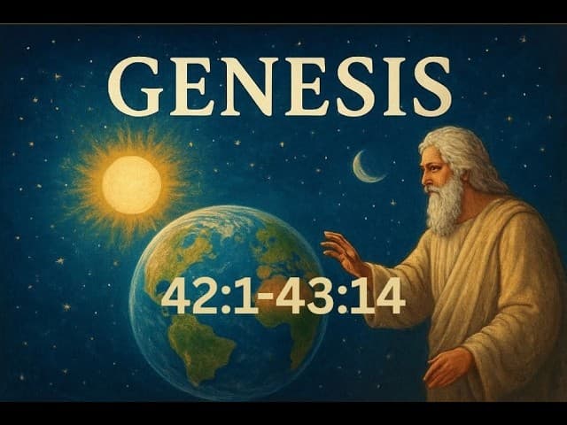 Church for Truckers Bible Study: Genesis 42:1-43:14