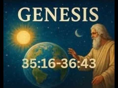 Church for Truckers Bible Study: Genesis 35:16-36:43